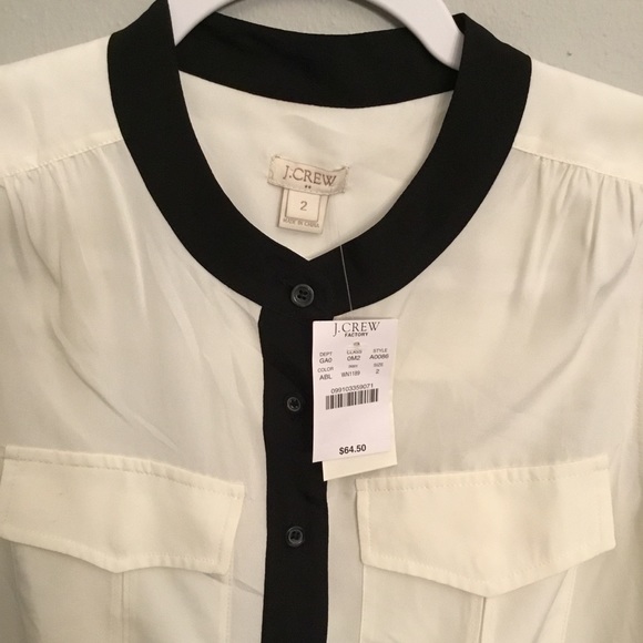 J. CREW TIPPED DRAPED TANK TOP - Picture 3 of 4